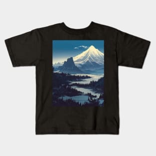 Glacier National Park Montana Kids T-Shirt